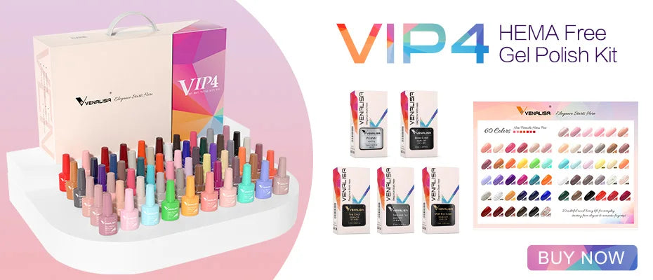 12pcs/kit Venalisa Vernis à ongles gel pigmentée Terre brune