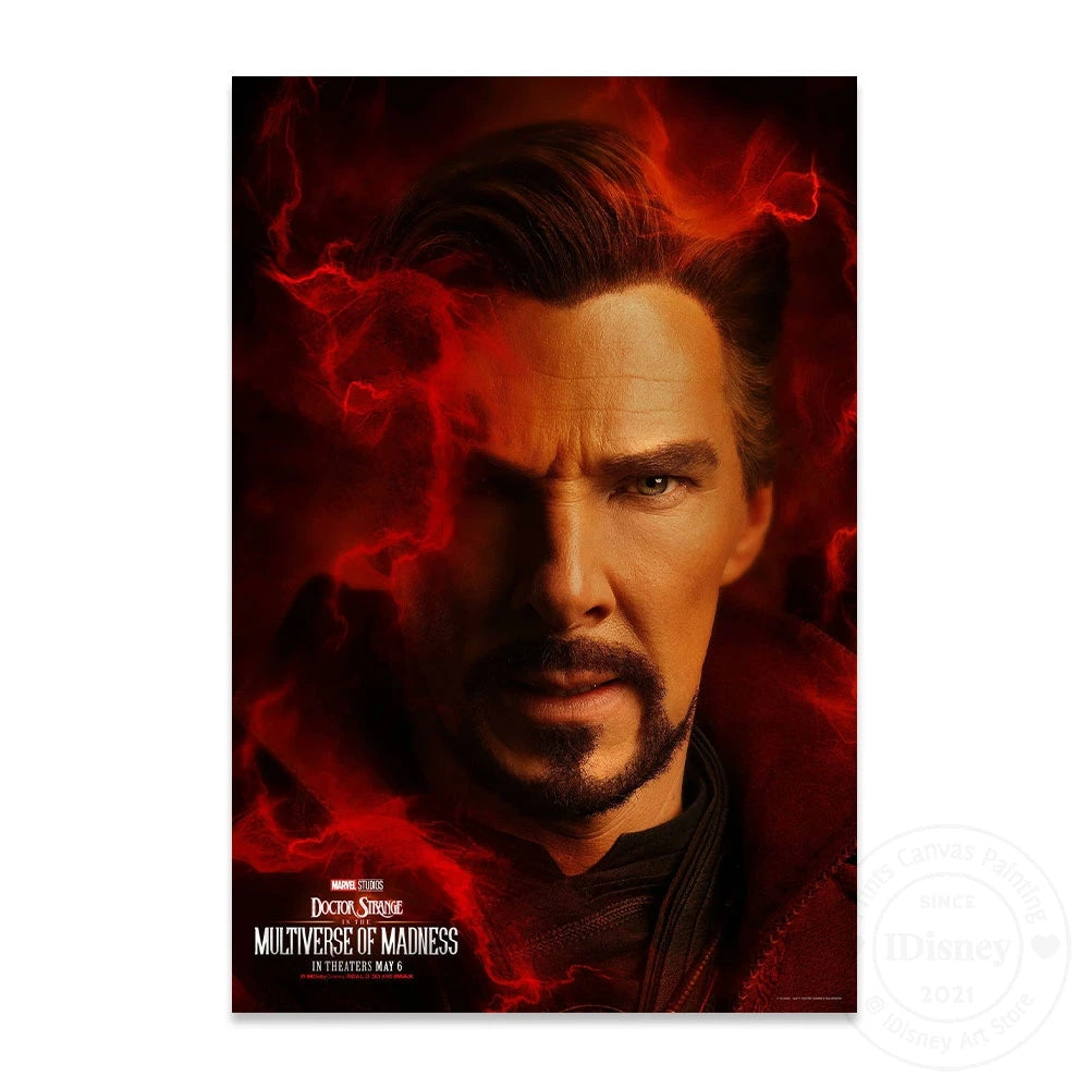 Marvel Marvel Doctor Strange In The Multiverse Of Madness New Movies Poster Films Print Canvas Paintings Room Home Decor