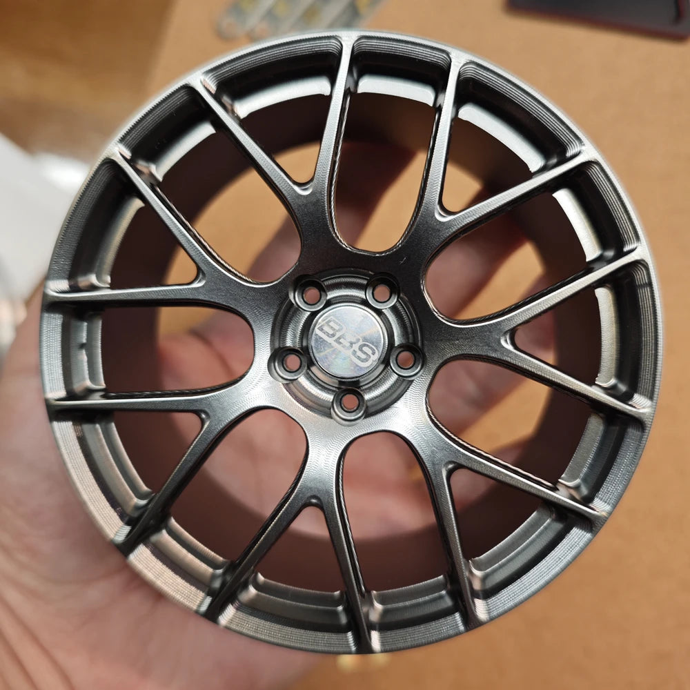 1/5 Car Model Metal Forged Assemble Refitting Wheel Hub  Creative Desktop Display  Personalized  Modification Toys Gift