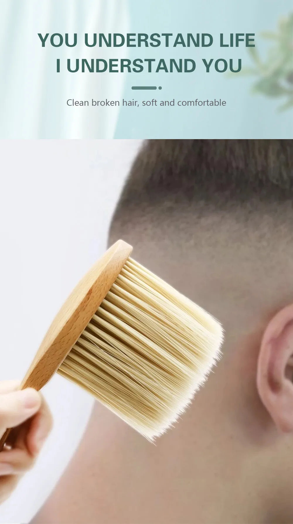 BARBERTOP Brosse à cheveux de nettoyage