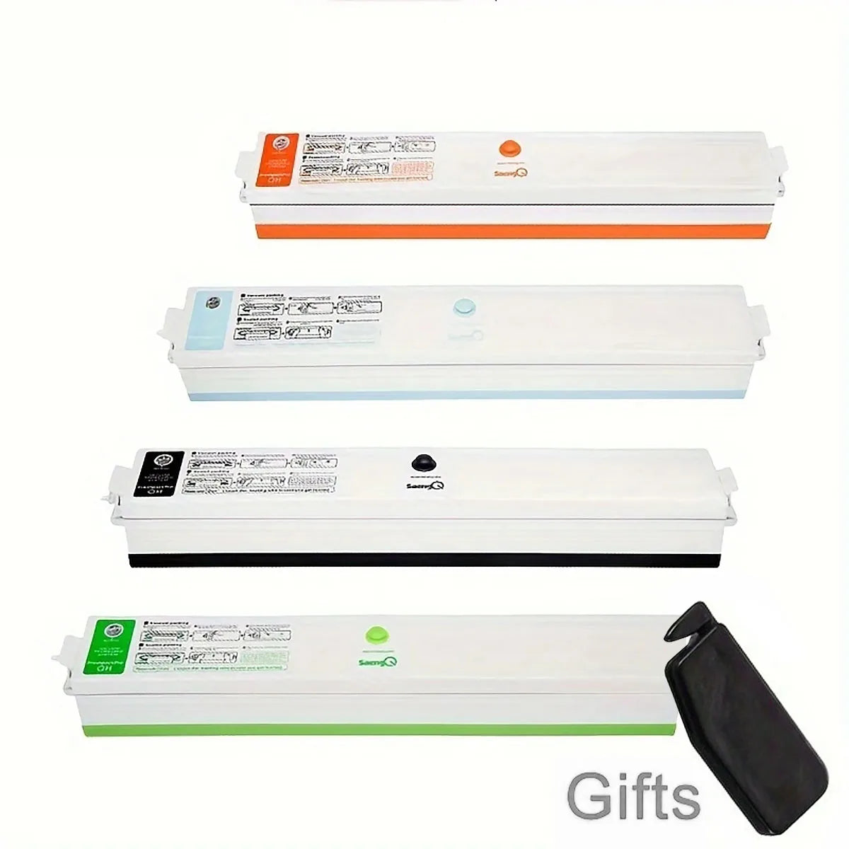 SaengQ Vacuum Sealer Packaging Machine Including 15pcs For Home Kitchen  Food Saver Bags Commercial Vacuum Food Sealing