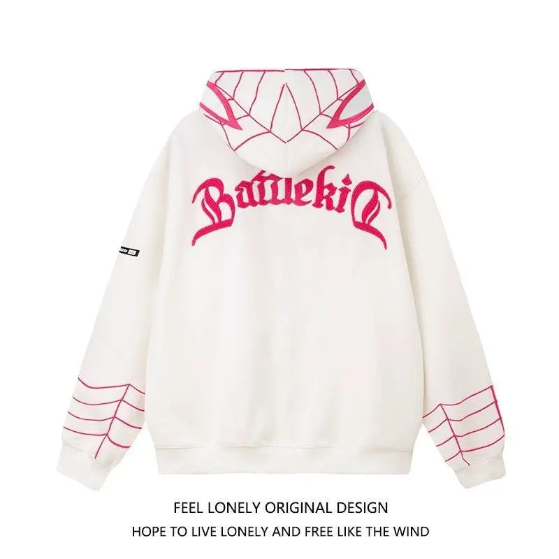 Anime Marvel Spider Man Hoodie 3D Digital Printing Hoodie Fashion Hip Hop Sweatshirt Zipper Top Women'S Coat Couple Holiday Gift