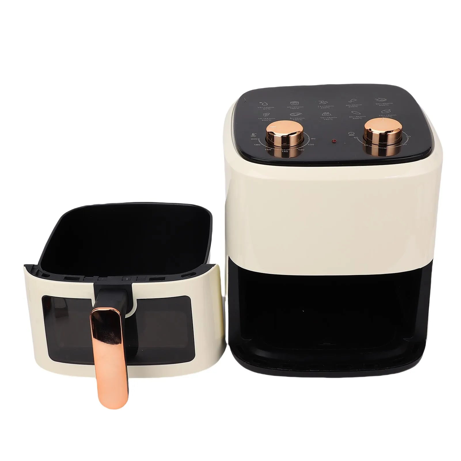 Premium Air Cooker Electric Kitchen Fryer Oilless Multifunction Full Automatic 5.5L Large Capacity Fast Heating for Home Cooking