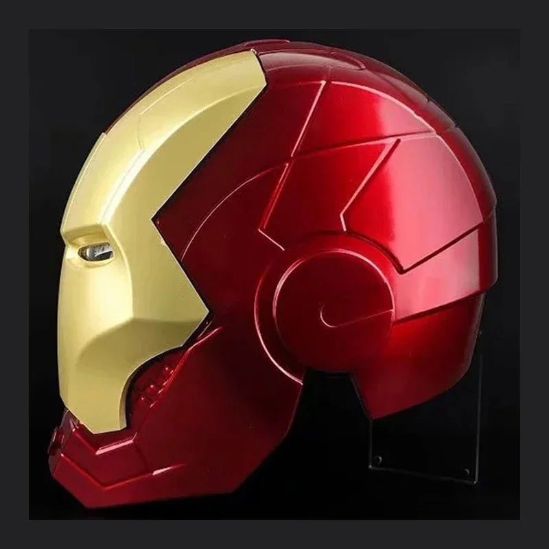 Marvel Iron Man Electric Helmet Model 1:1 Scale Multi-Piece Manual Opening Luminous Toy for Adults And Children Cosplay Gift