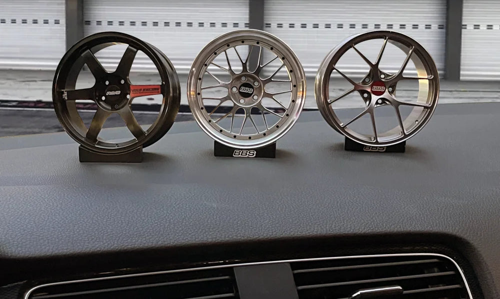 1/5 Car Model Metal Forged Assemble Refitting Wheel Hub  Creative Desktop Display  Personalized  Modification Toys Gift