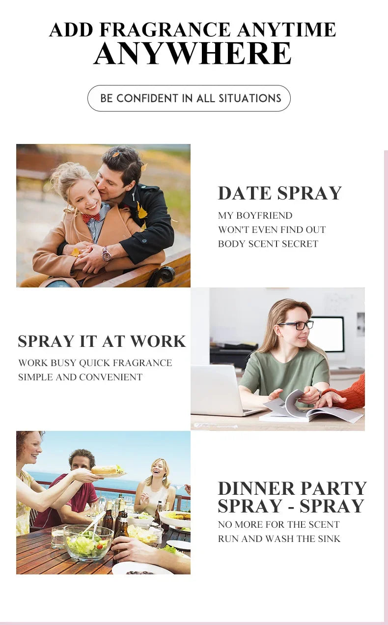 100ML Pheromone Men's Perfume High Quality Woody Scent Emits Charm Enhances Confidence Long-lasting Fragrance Cologne for Men