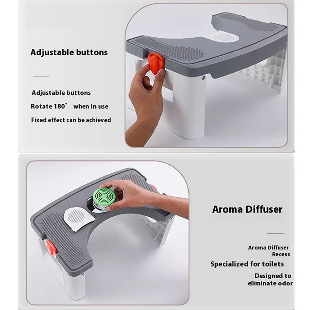 Squatty pot toilette tabouret toilette pied tabouret amovible antidérapant siège de toilette tabouret pour femme enceinte enfants adultes personnes âgées