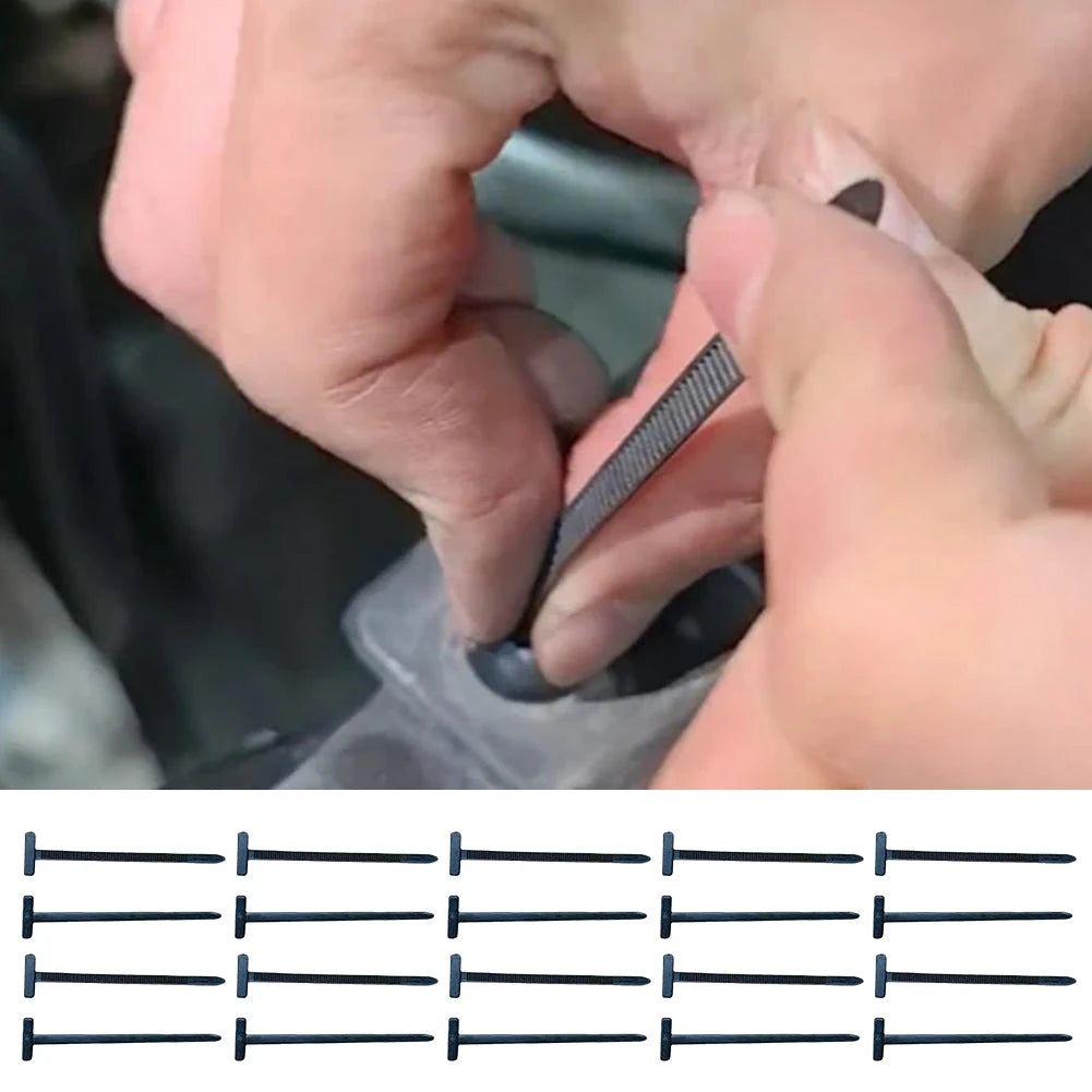 30/50/100/200/500PCS Plastic Cable Ties Black Reusable Self Locking Nylon Clamps Cord Tie Duty Cables Universal Cable Tie