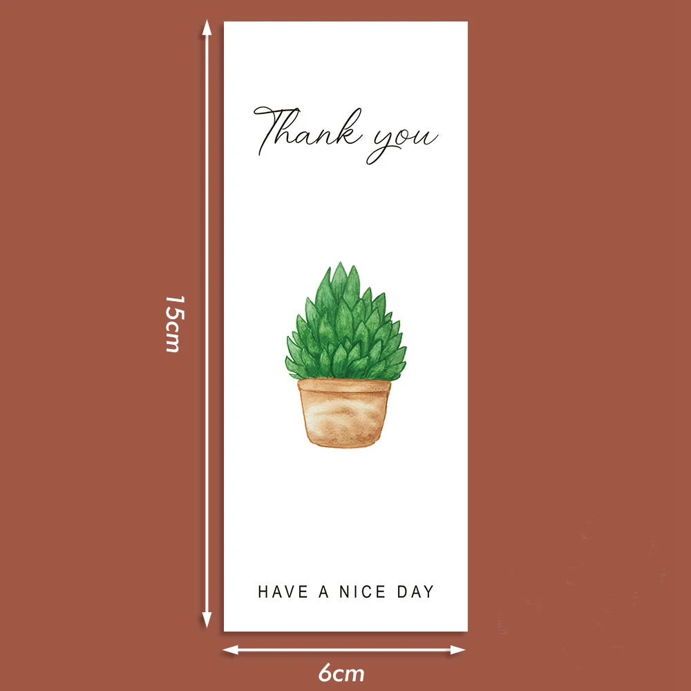 50pcs Flower Thank You Stickers Seal Labels For Gift Or Commodity Decor Stickers Small Business Packaging Sealing Stickers