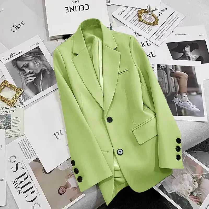 Veste a simple boutonnage slim fit élégant