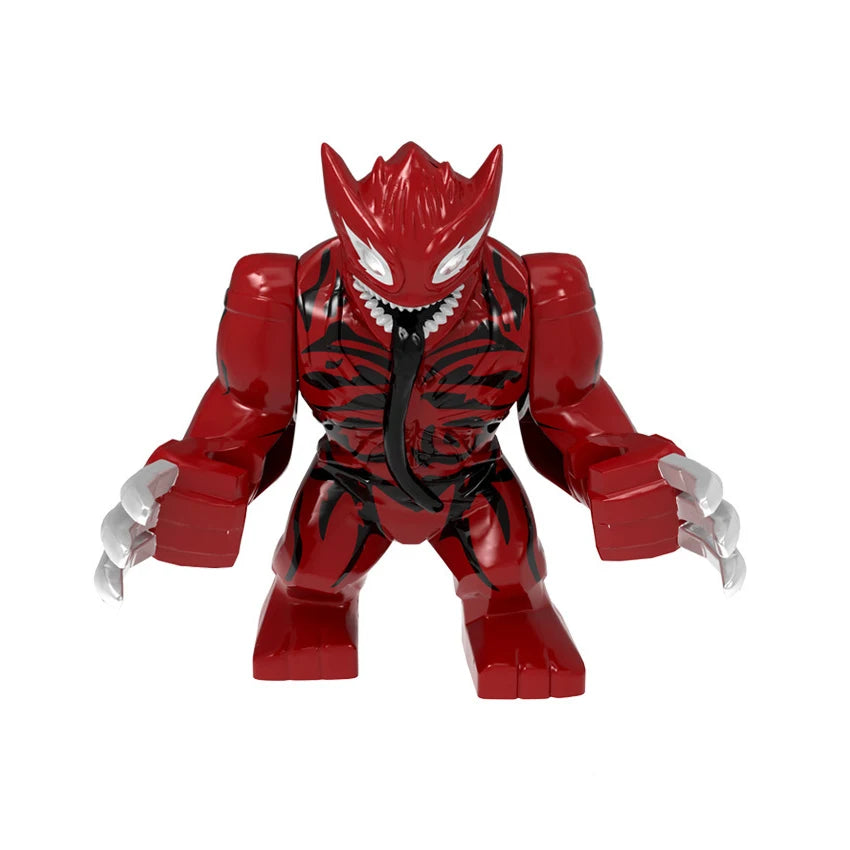 Hot Marvel movie Avengers DIY superhero 3D model character set building block assembly toy children's birthday gift boy girl