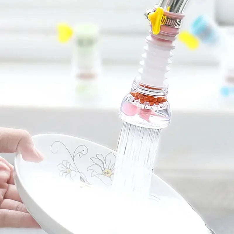 360 Rotation Universal Faucet Bubbler Swivel Water Saving Economizer Head Shower Kitchen Faucet Nozzle Adapter Sink Accessories