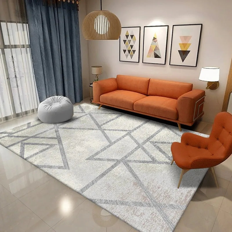 Luxury Crystal Velvet Plush Shag Carpets Large Size Area Rugs  Living Room Bedroom Home Decor Soft Floor Mats Non-Slip Backing