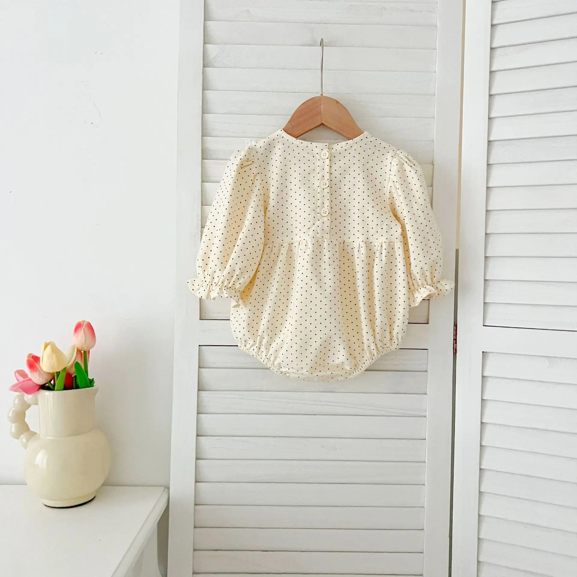 Christmas Infant Baby Girl Romper Autumn Winter Newborn Baby Girl Children Clothes Red Plaid Lapel Long Sleeved Newborn Romper