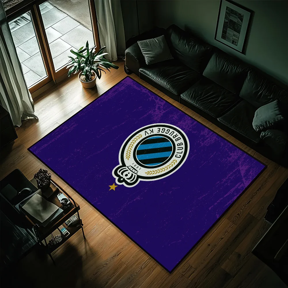 Club B-BruggeS K-KV Door Mat Entrance Non-slip Washable Kitchen Carpet Living Room Hallway Rug Bathroom Decoration