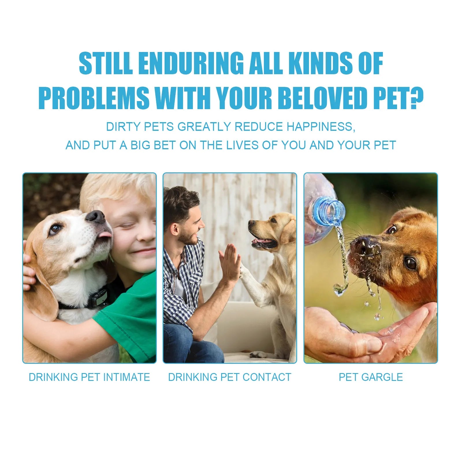 Yegbong Pet Toothpaste Cats Dogs Deep Cleaning Teeth Removing Stain Repair Teeth Oral Breath Freshener Dental Care Products 60g