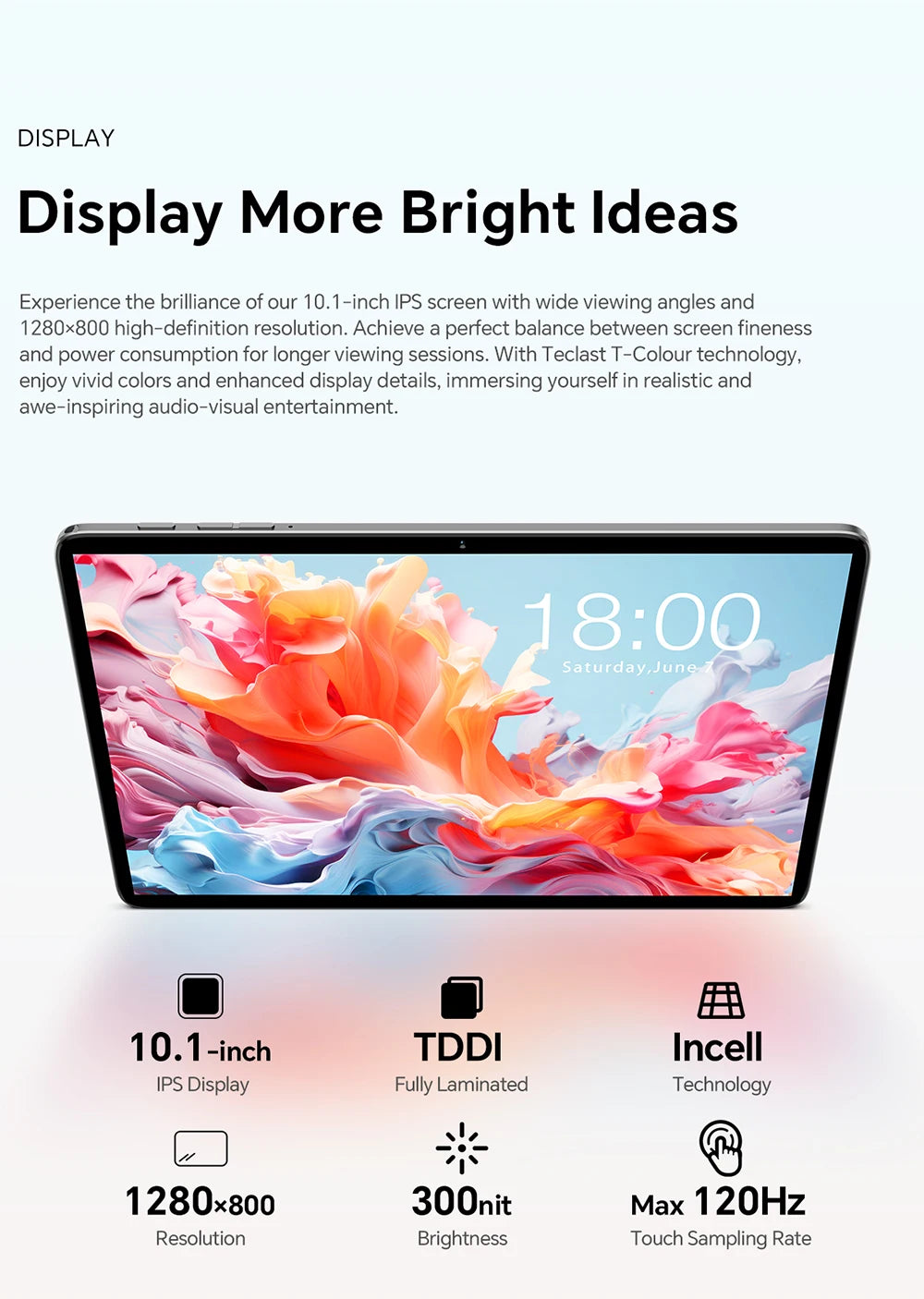 Teclast P30T Set 10.1" Tablet Android 14 T606 8-core Max 12GB RAM 128GB ROM 6000mAh Keyboard/Case/Mouse/Stylus/Headphone/Stand