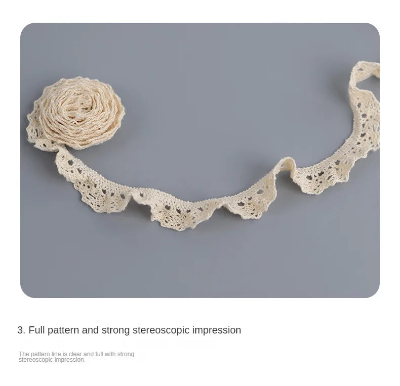 Accessoires de couture en dentelle Matériel de tissu pour Broderie Artisanat