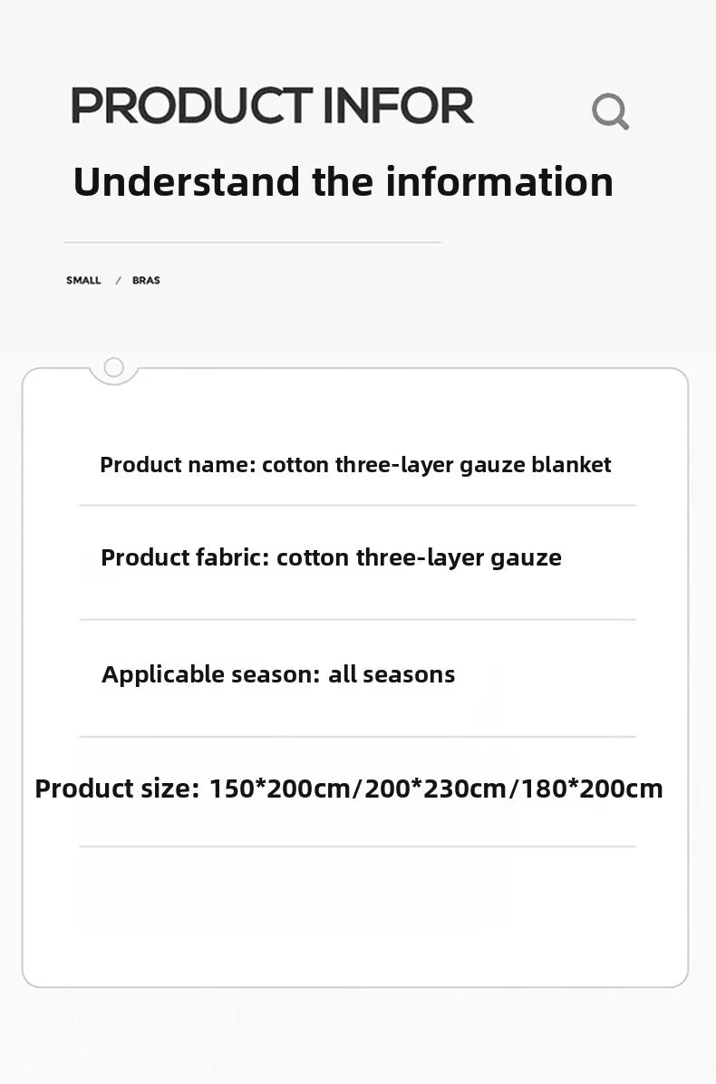 2025 Japanese-style cotton washed cotton towel quilt, three-layer gauze thin summer cool quilt, office nap blanket, sofa blanket
