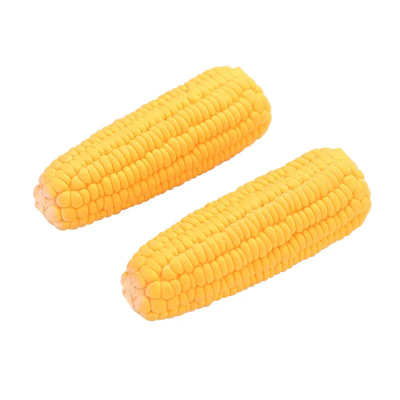New Pet Toys Squeak Toys Latex Corn shape Puppy Dogs Toy Pet Supplies Training Playing Chewing Dog funny Toy For Small Dogs