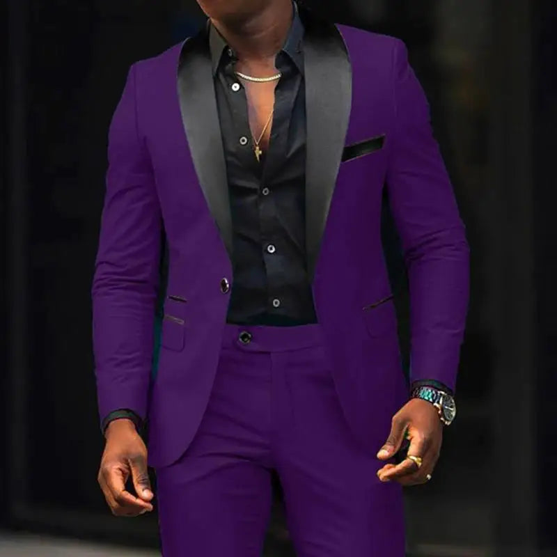 Ensemble de costume 2 pièces décontractée