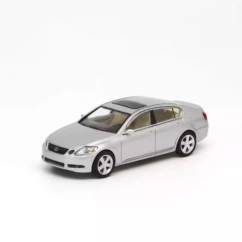 New In Stock Model 1 1:64 Lexus Gs300 Left Steering Simulation Alloy Miniature Die Casting Car Model Custom Children'S Toys Gift