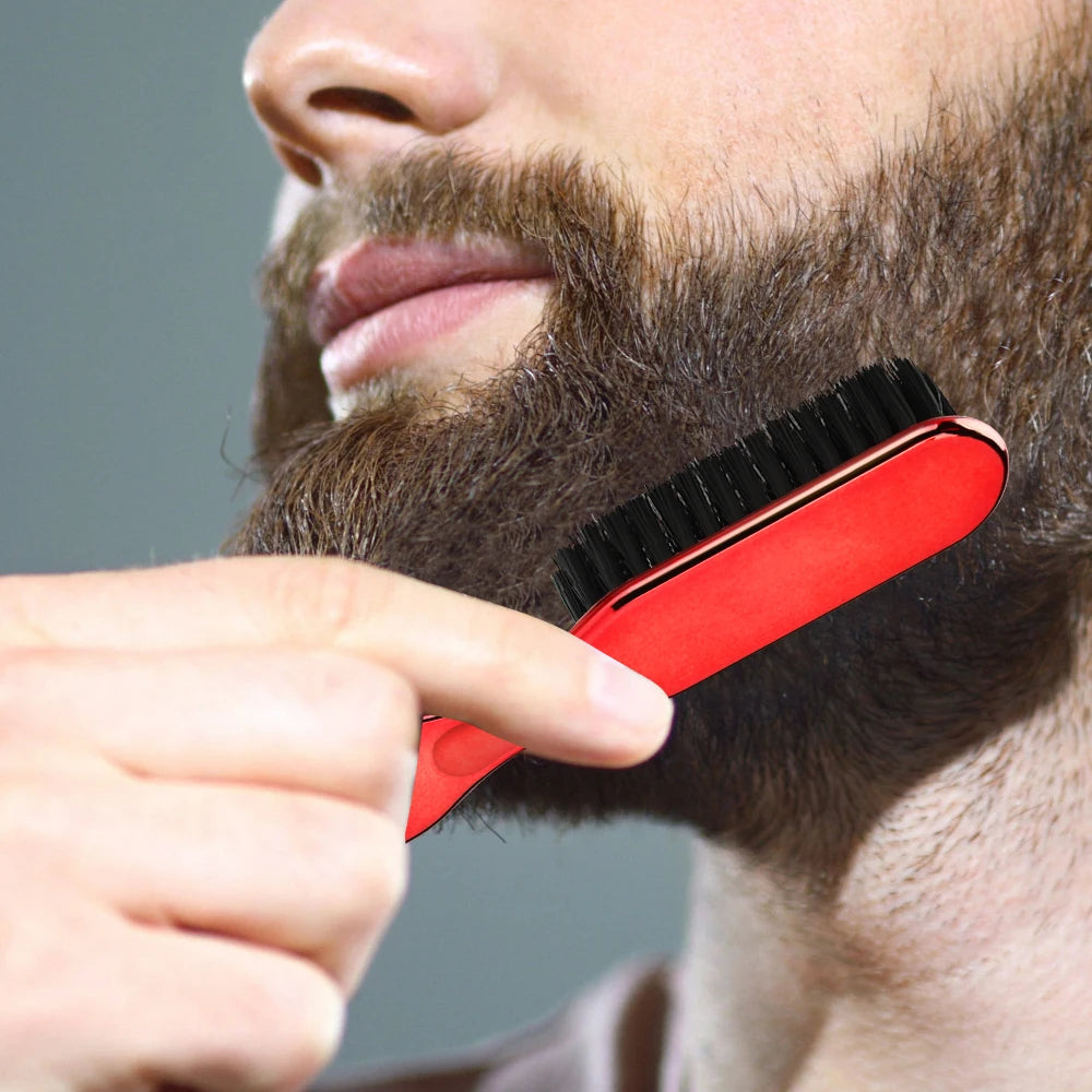 Peigne à barbe de barbier 2en1 8 couleurs