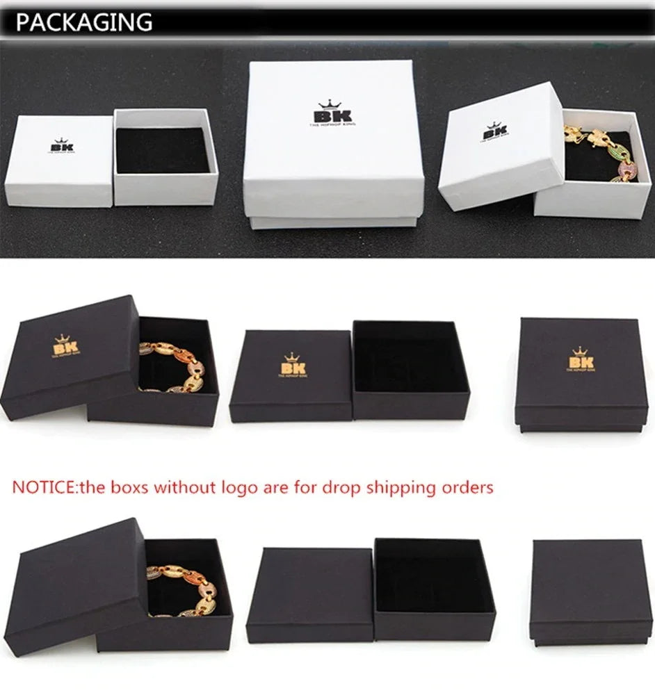 THE BLING KING Custom Name Bracelet For Women CZ 3mm Tennis Chain Iced Out Cubic Zircon 18K Gold Plated DIY Letters Jewelry Gift