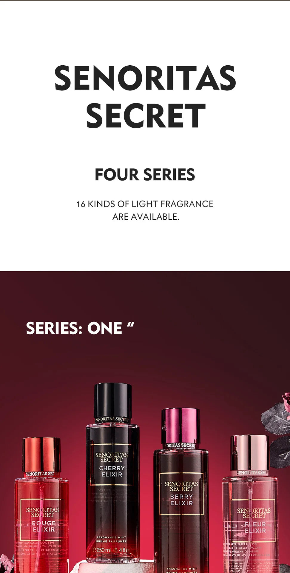 Parfum de fruits à fleurs thaïlandaises Parfum à la vanille pour femmes Parfum de rendez-vous longue durée Good Girl Parfume Body Spray Floral Mist 250ml