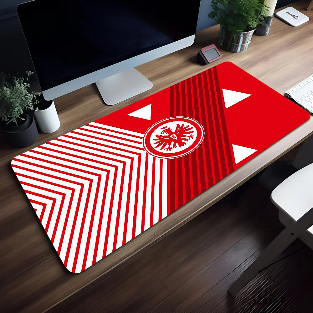 FootBall Rubber Desktop XXL Desk A-A-AG S Non-slip Gaming F-F-Frankfurt Thickened Germany E-E-Eintracht Large MousePad Office