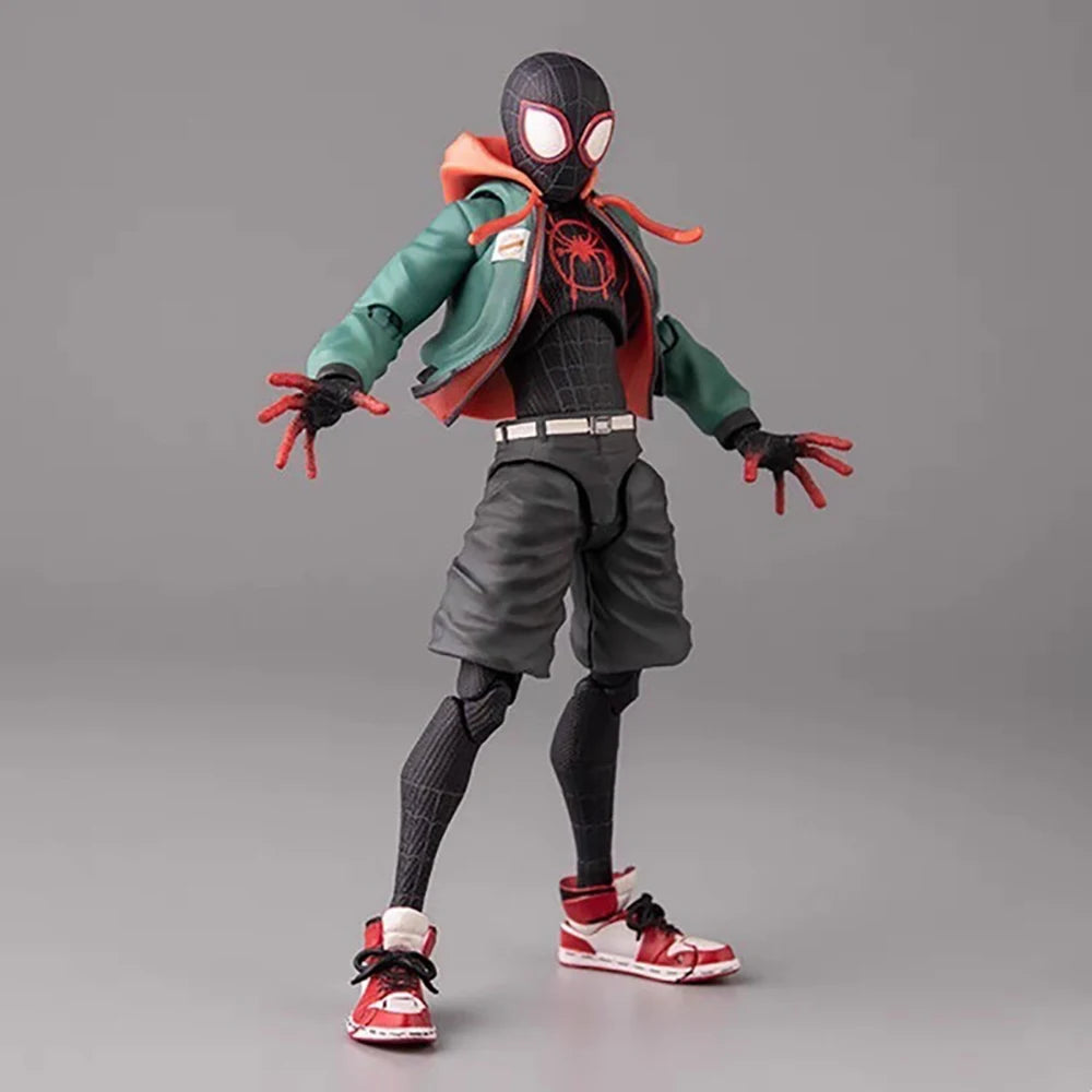 Marvel's Spider-Man Event Model Spider-Man Miles · SV · SHF· Morales Penny · Parker Anime Character Statue Toy