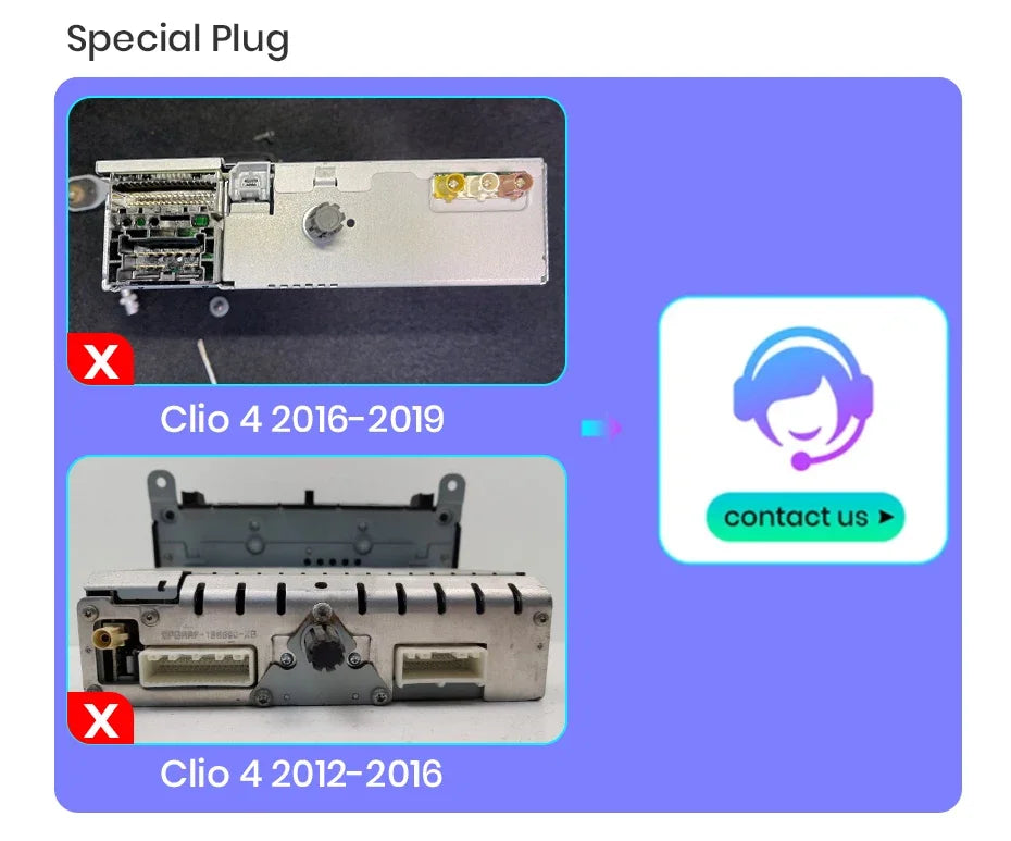 AWESAFE CarPlay اللاسلكي لنظام Apple Android 13 راديو السيارة لسيارة Renault Clio 4 2012 2013 2014-2016 شاشة الوسائط المتعددة ستيريو نظام تحديد المواقع العالمي (GPS)