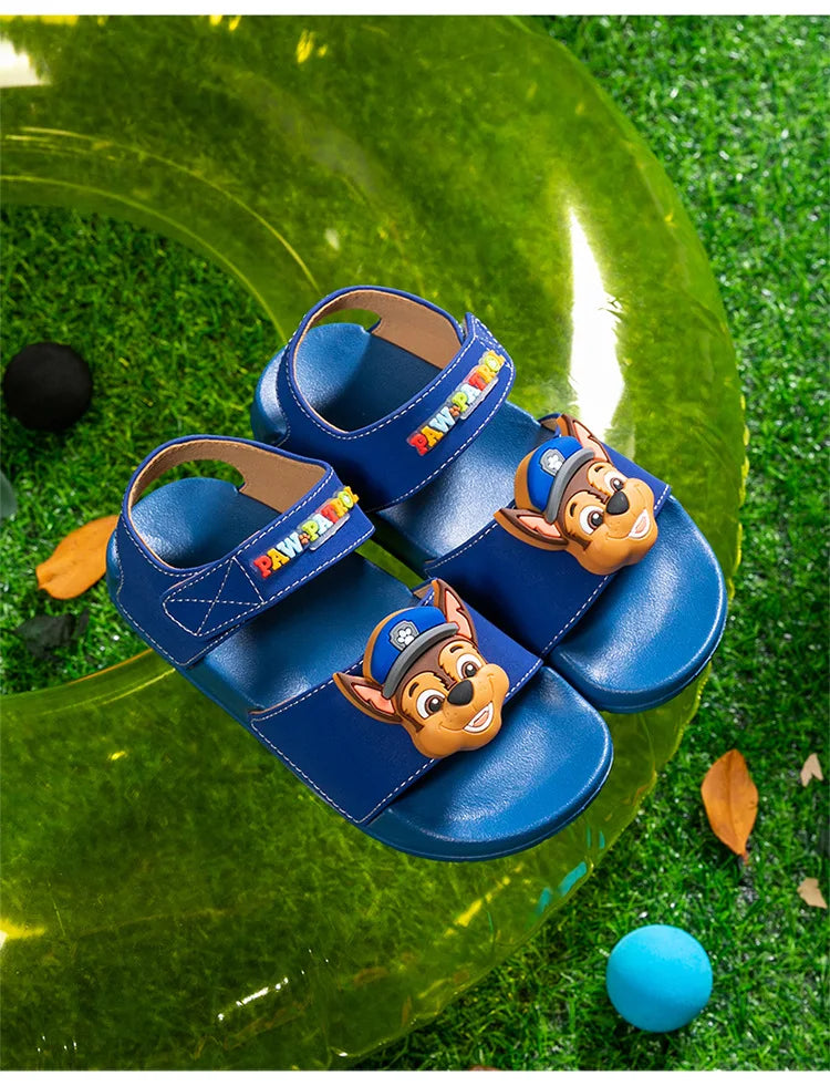 PAW PATROL Children's Sandals Outdoor Comfortable Non-slip Breathable Sandals Heel Strap Shoes for Boys And Girls