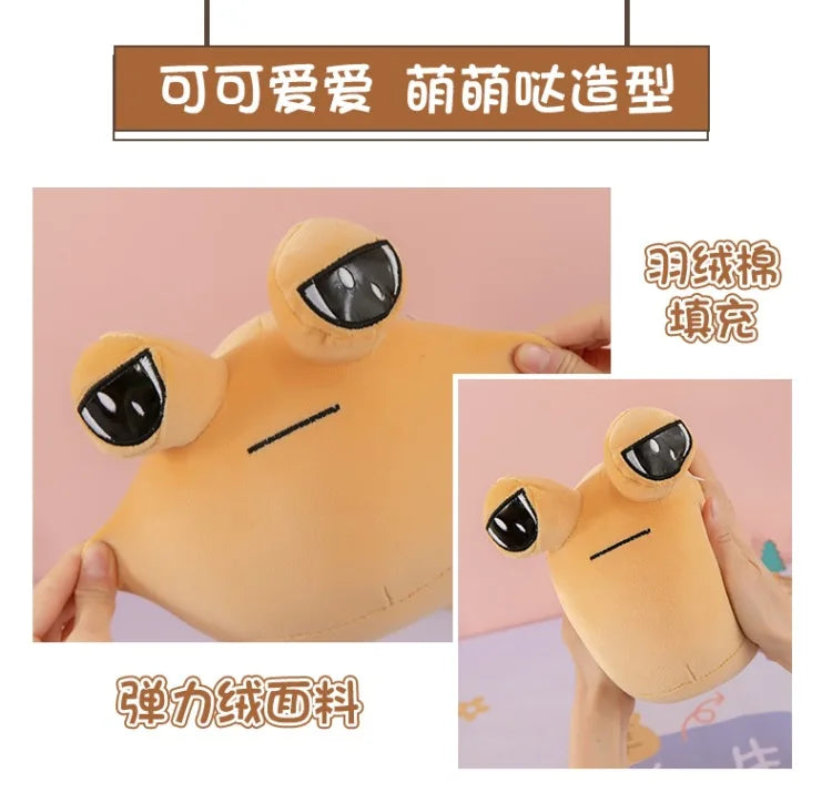 22/30/40/55cm My Pet Alien Pou Big Size Plush Toy Kawaii Alien Pet Dolls Cute Pou Stuffed Toys Soft Pillow Animal Gifts for Kids