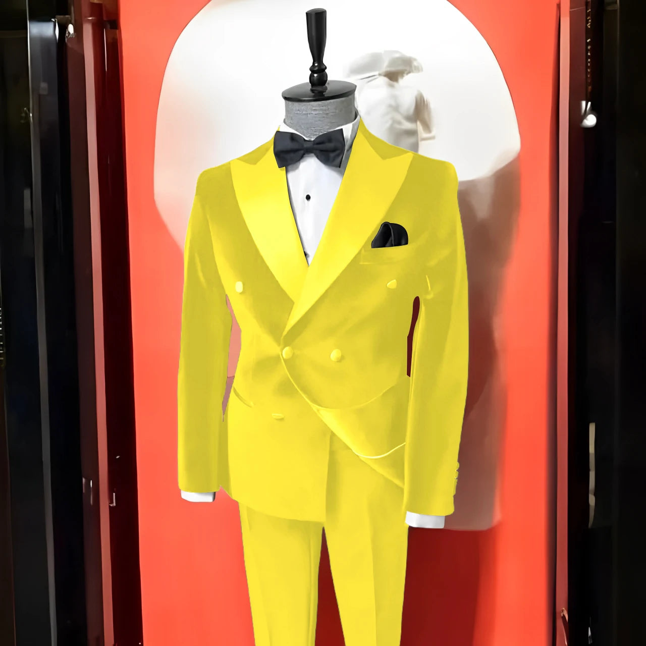 Costume en velours noir 2 pièces