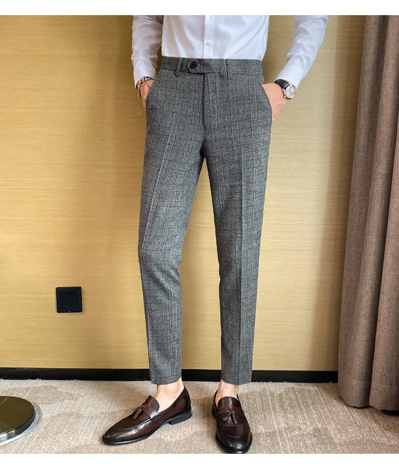 Pantalon a carreaux Printemps/Automne