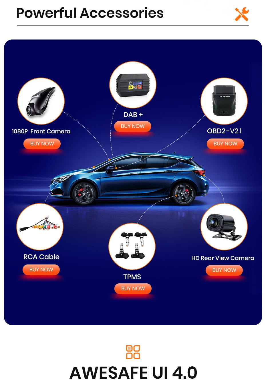 AWESAFE CarPlay اللاسلكي لنظام Apple Android 13 راديو السيارة لسيارة Renault Clio 4 2012 2013 2014-2016 شاشة الوسائط المتعددة ستيريو نظام تحديد المواقع العالمي (GPS)