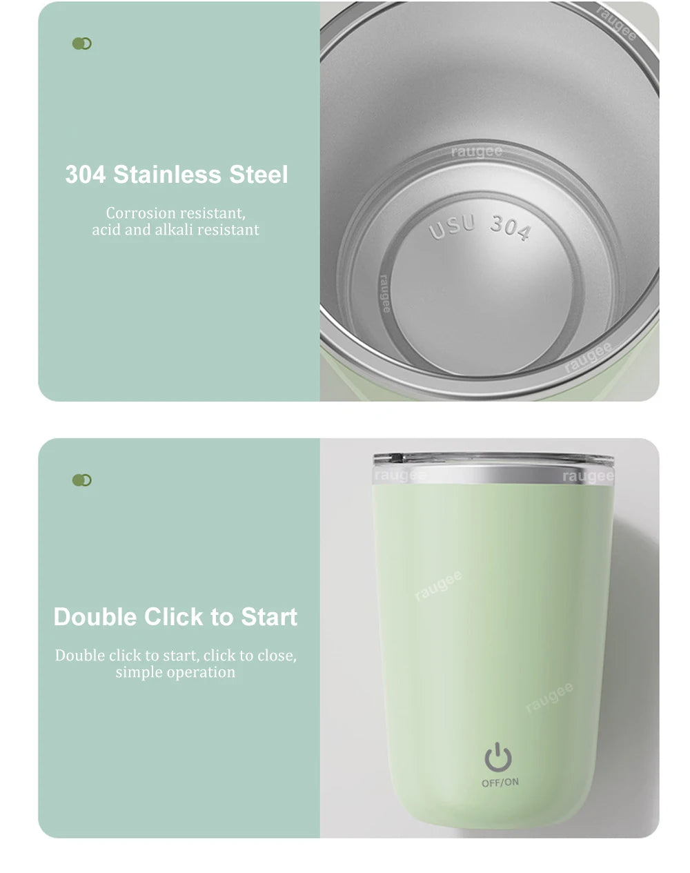 Mini Portable Blender Electric Mixer Machine Portable Blender Bottles Automatic Mixing Cup Rechargeable Electric Shaker Bottle