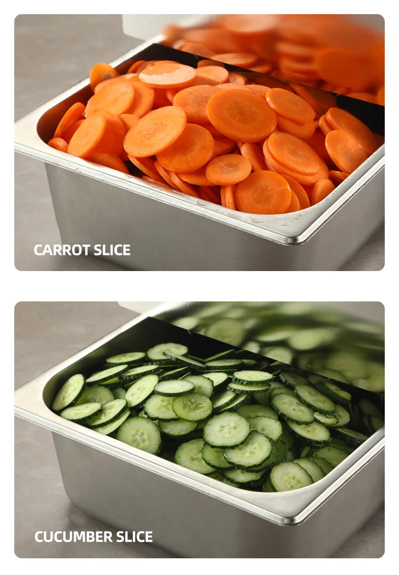 Commercial Food Chopper Green Onion Cutting Machine Pepper Slicer Kchenny Wielofunkcyjny