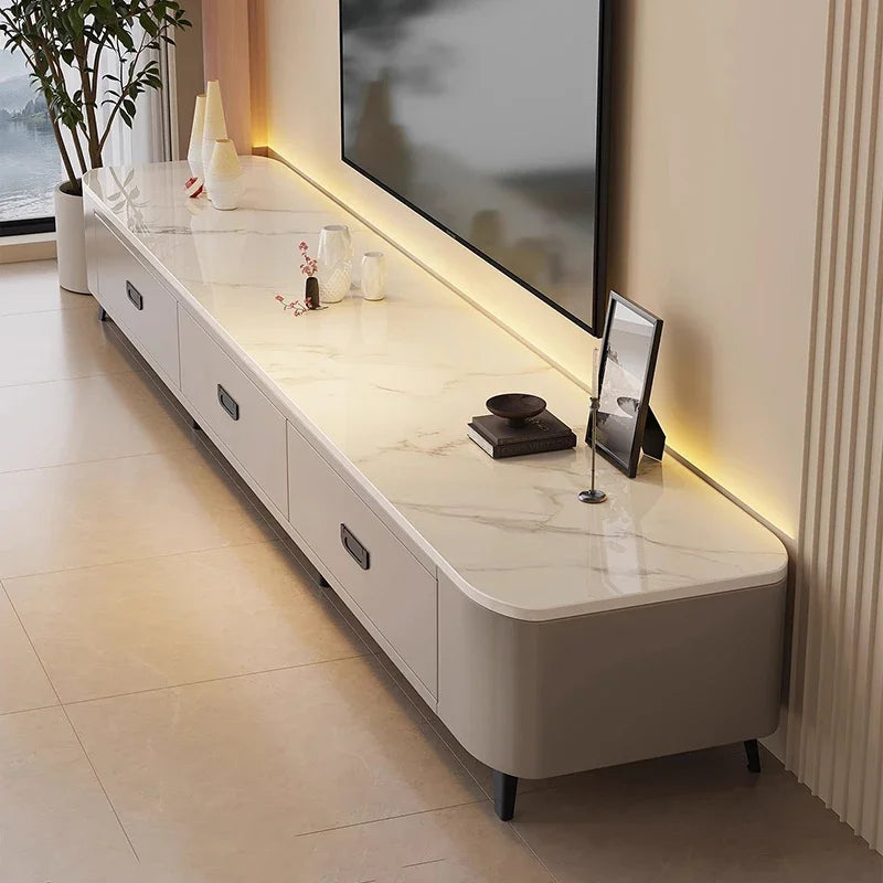 Rangement nordique Tv Table tiroirs centraux Salon luxe armoires modernes supports Tv universels couloir Muebles Para Tv meubles uniques
