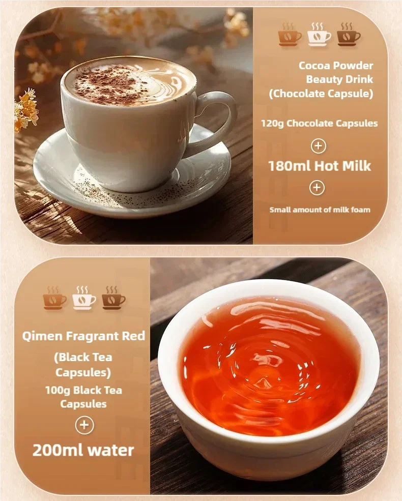 Portable electric coffee machine is suitable for ground coffee and KCUP capsules, but it does not have a heating function