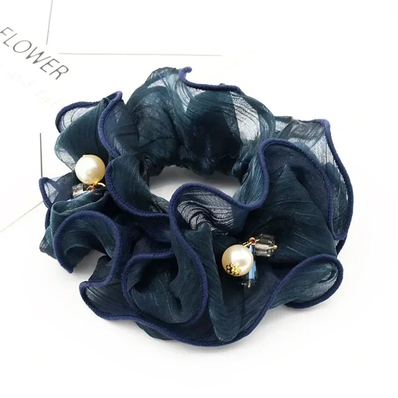 Élastique pour cheveux Fleur