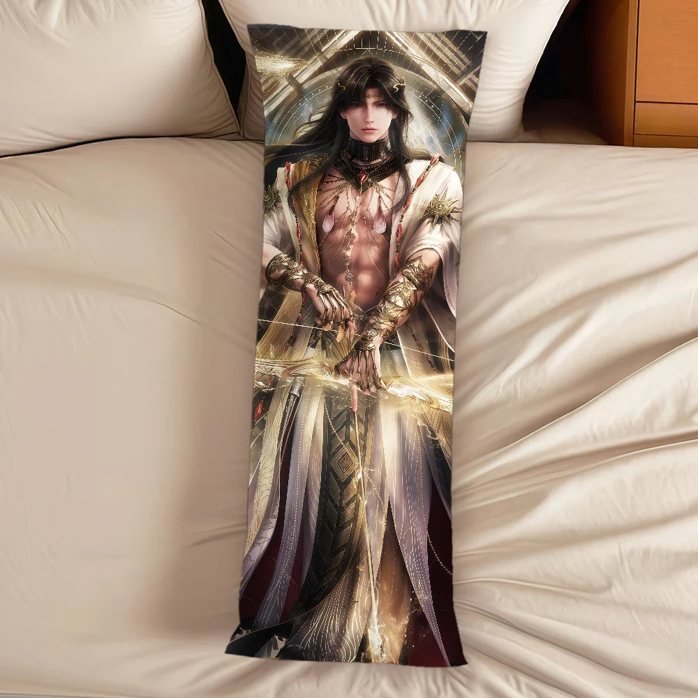 Sacred Chapter Zayne love and deepspace muscle Long Rectangle Pillowcase Bed Comfort Sofa Decoration Dakimakura Pillow cover