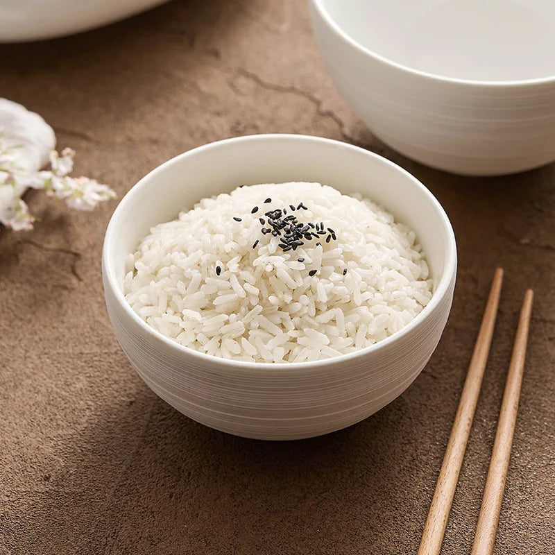 Household Ceramic Bowls, Kitchen Utensils, Salad Bowls, White Fruit Bowls, Desserts, Buffets, Side Dishes, Tableware.