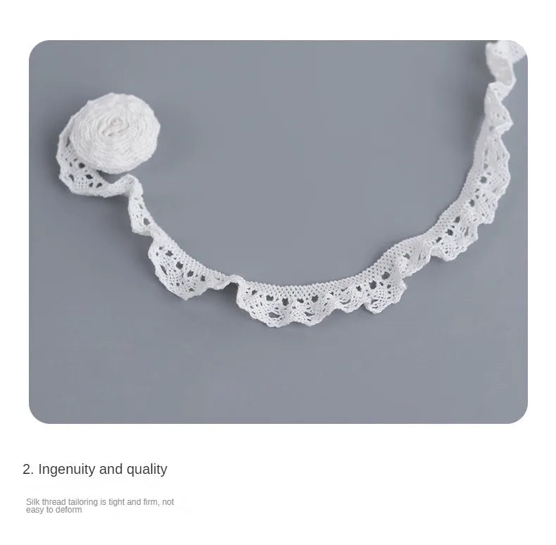 Accessoires de couture en dentelle Matériel de tissu pour Broderie Artisanat