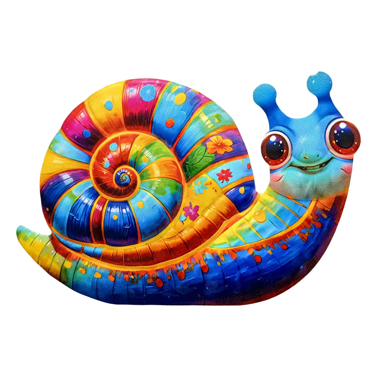 Metal Art Snail Wall Decor Colorful Iron Art Snail Sculptures Snail Hanging Ornament for Outdoor Home Office Yard Garden Wedding