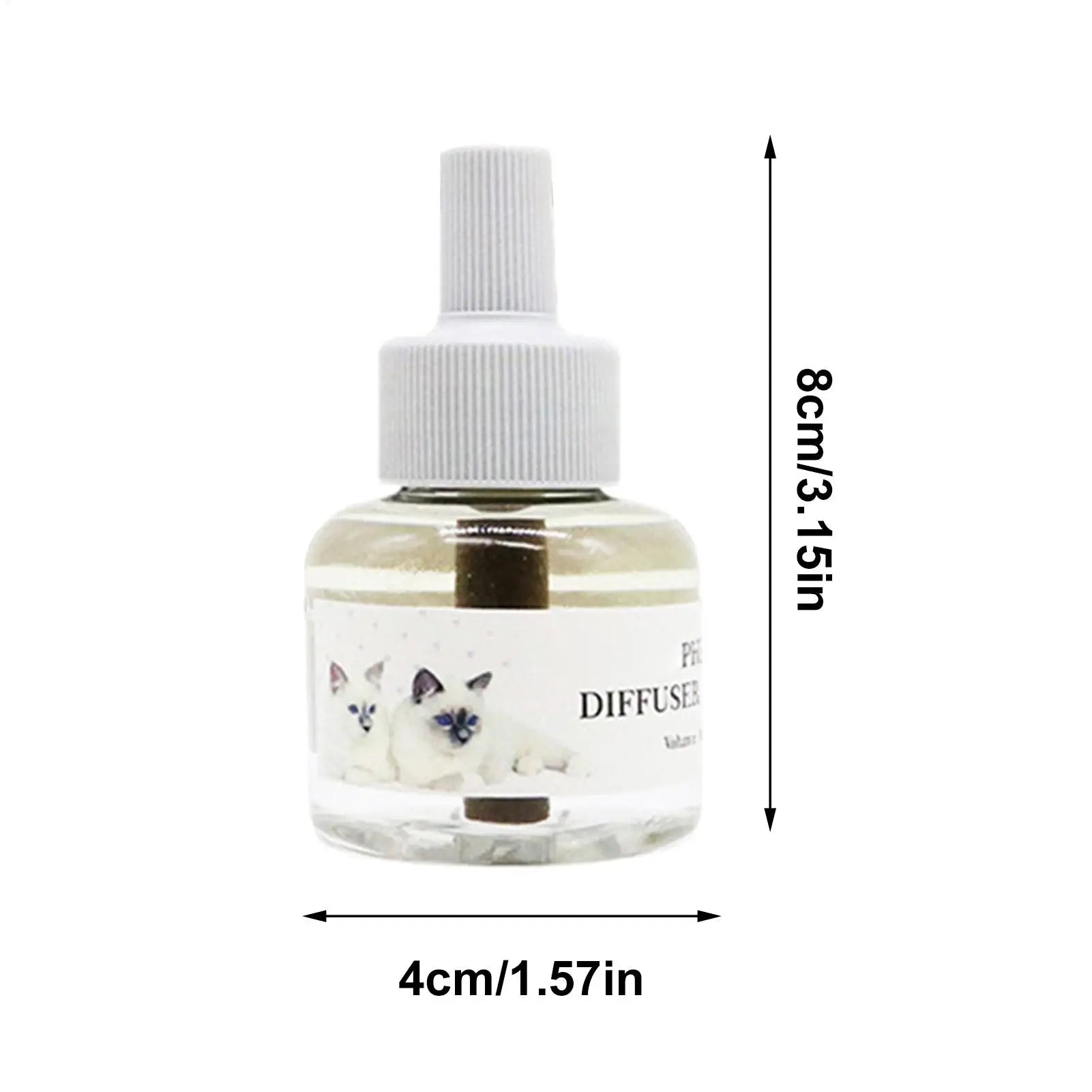 Pet Pheromone Diffuser To Calm Cats Long-Lasting Cat Pheromone Diffuser Quiet Comfort Supplies Stress Plug For Travel Kitten