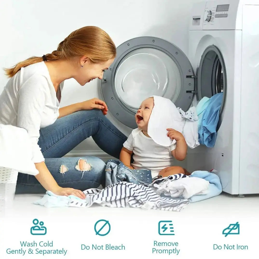 2pcs Solid Waterproof Pillow Protector Bedbug Proof Zipper Pillowcases Microfiber Fabric Pillow Cover