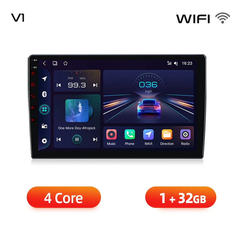 Junsunun CarPlay Android Auto Car Radio for Mercedes-Benz Vito 2 W639 Viano 2 2003-2015 GPS Intelligent Systems Stereo Multimedia