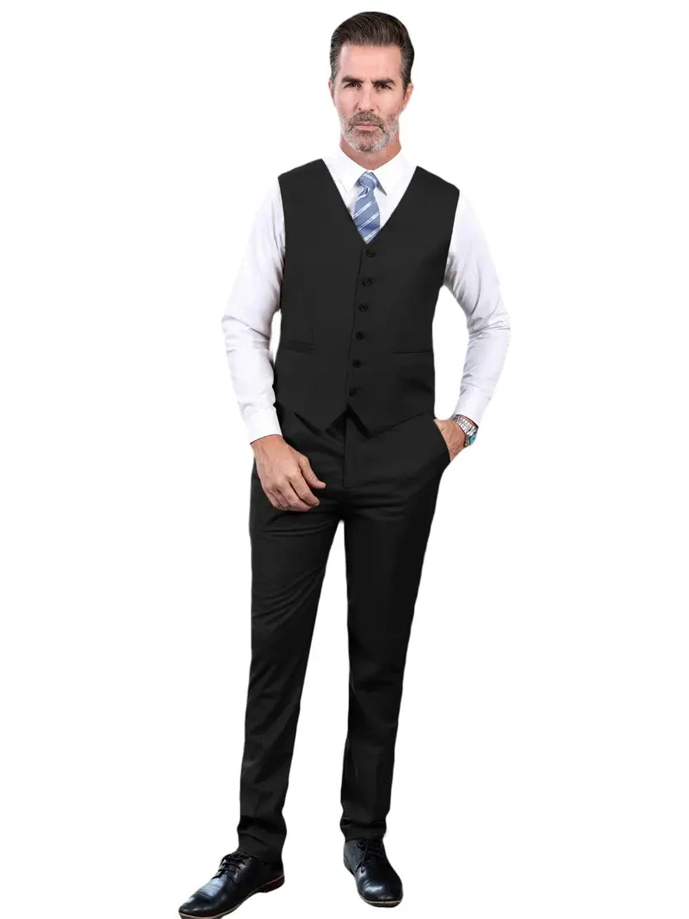 Costumes d'affaires pour hommes 3pcs